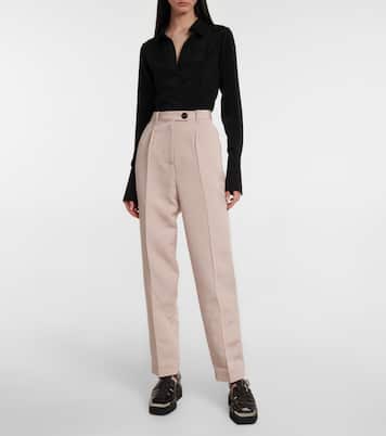 Gerade High-Rise-Hose | Peter Do