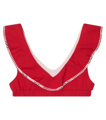 Piana ruffled bikini top | Marysia Bumby