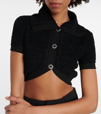 Cropped-Top Le Cardigan Campana | Jacquemus