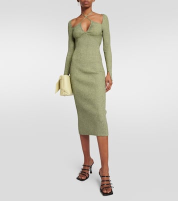 Midikleid Elijah aus Rippstrick | Simkhai