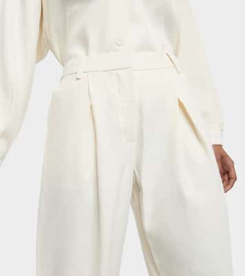 Weite Hose aus Twill | CO