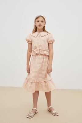 Petra striped cotton top | The New Society