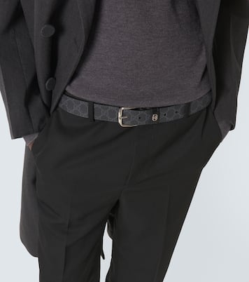 Gürtel GG aus Leder | Gucci