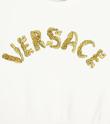 Sweat-shirt Versace Logo Kids en coton | Versace Kids
