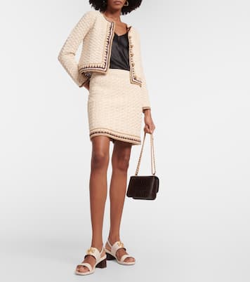 Cotton-blend cardigan | Tory Burch