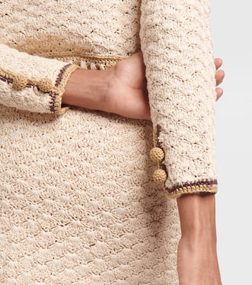 Cotton-blend cardigan | Tory Burch