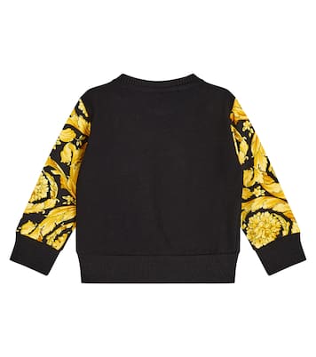 Baby Medusa printed cotton sweatshirt | Versace Kids