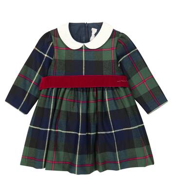 Baby Kleid mit Samt | Il Gufo