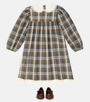 Frankie checked cotton dress | C'era Una Volta