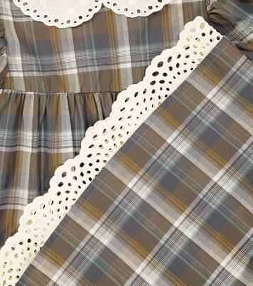 Frankie checked cotton dress | C'era Una Volta