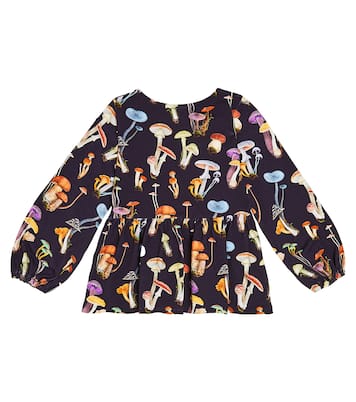 Renae printed cotton-blend top | Molo