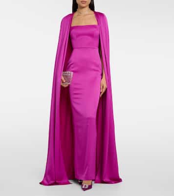 Robe aus Satin | Alex Perry