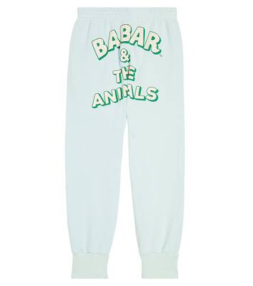 Jogginghose Panther aus Baumwoll-Jersey | The Animals Observatory