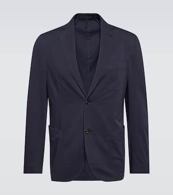 Cotton-blend blazer | Slowear