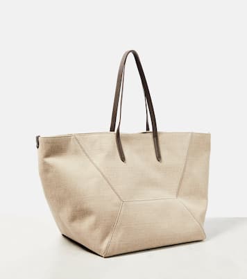 Tote Large de lona | Brunello Cucinelli