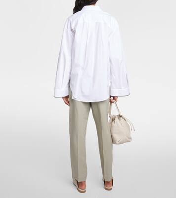 Cotton-blend shirt | Brunello Cucinelli