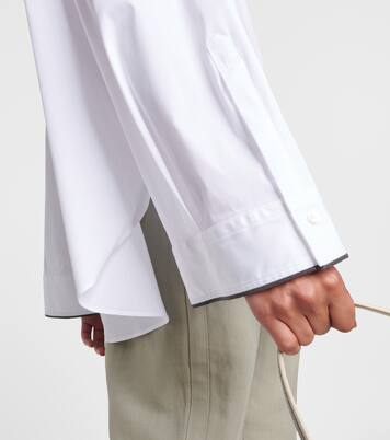 Cotton-blend shirt | Brunello Cucinelli