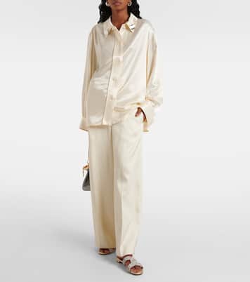 Gatsby embellished slides | Aquazzura