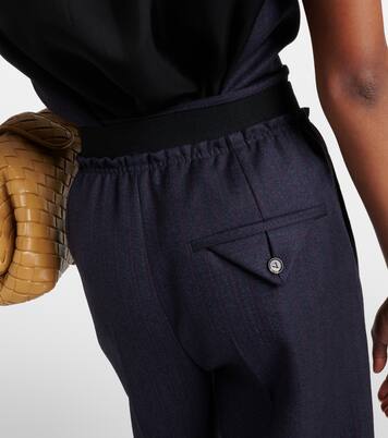 Pantalon droit en laine mélangée | Bottega Veneta