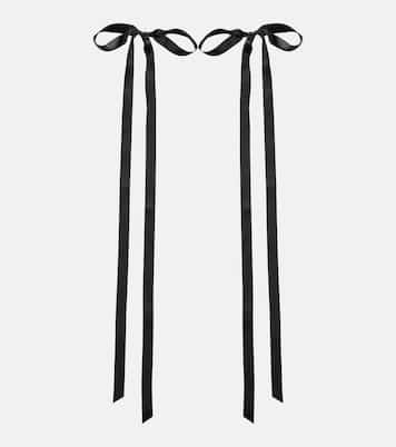 Gretta bow-detail bobby pins | Jennifer Behr