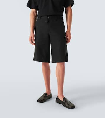 Shorts cargo de lino | Dolce&Gabbana