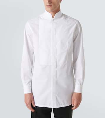 Cotton tuxedo shirt | Loro Piana