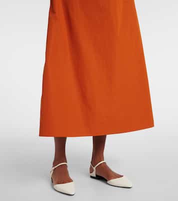 Midikleid aus Baumwolle | CO