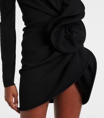 Minikleid aus einem Wollgemisch | Magda Butrym