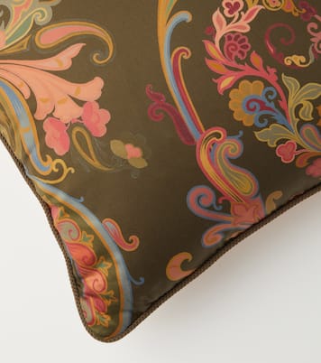 Kentia embroidered cushion | Etro