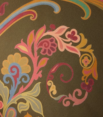 Kentia embroidered cushion | Etro