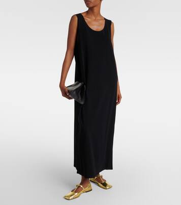 Square T-Strap leather Mary Jane flats | The Row