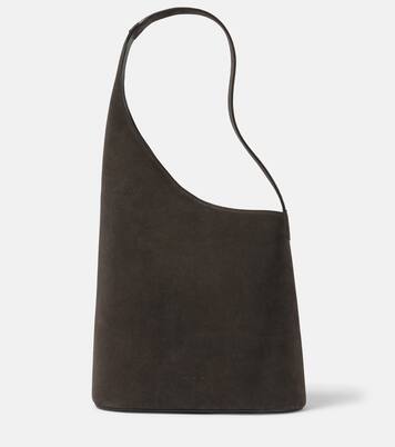 Lune Large suede tote bag | Aesther Ekme