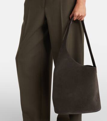 Lune Large suede tote bag | Aesther Ekme