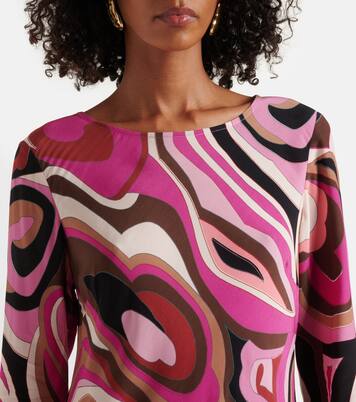 Abito lungo Alondra con stampa | Rixo