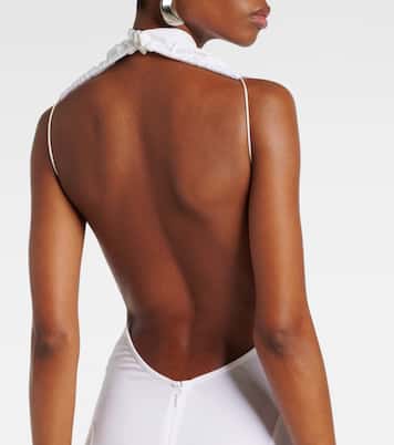 Robe Maico aus Jersey | Christopher Esber