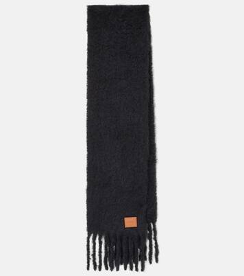 Anagram mohair and wool-blend scarf | Loewe