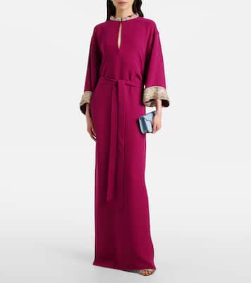 Cady Couture embroidered gown | Valentino