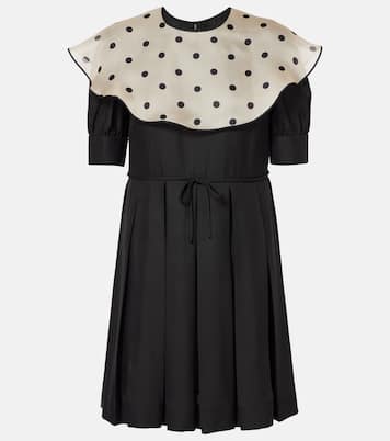 Polka dot silk minidress | Valentino