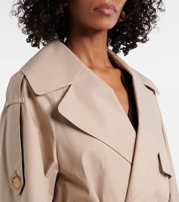 Oversize-Trenchcoat aus Twill | Max Mara
