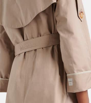 Oversize-Trenchcoat aus Twill | Max Mara