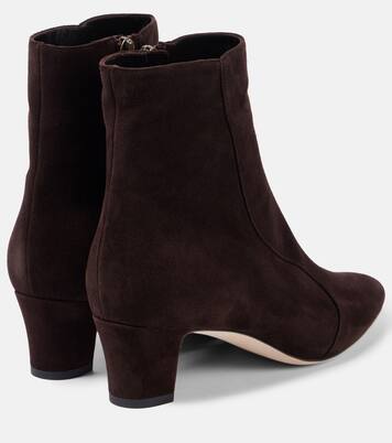 Myconia 50 suede ankle boots | Manolo Blahnik