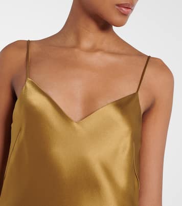 Robe Provence en satin | Galvan