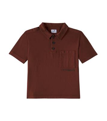 Cotton piqué polo shirt | C.P. Company Kids