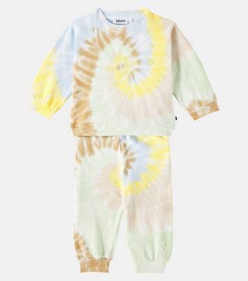 婴幼儿 — Dear棉质运动衫与运动裤套装 | Molo