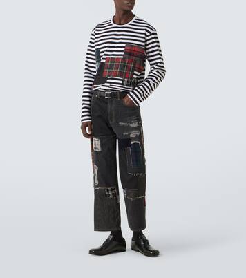 X Levi’s® Wide-Leg Cropped Jeans | Junya Watanabe