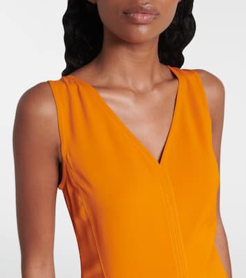 Ruffled midi dress | Bottega Veneta