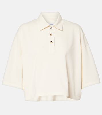 Polo cropped in cotone  | Bottega Veneta
