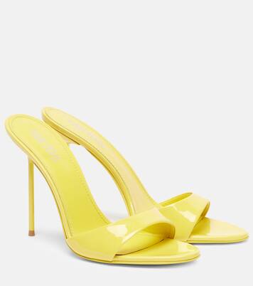 Pantoletten Lidia aus Lackleder | Paris Texas