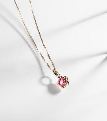 Festival 14kt gold necklace with tourmaline | Stone and Strand