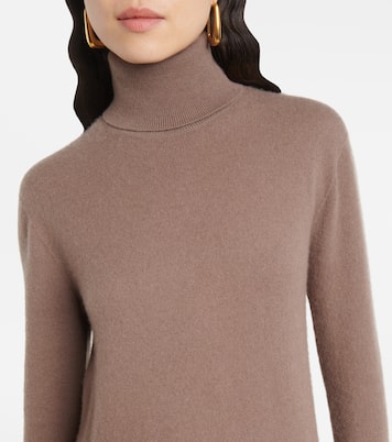 Vestido de cuello alto midi de cachemir | Joseph